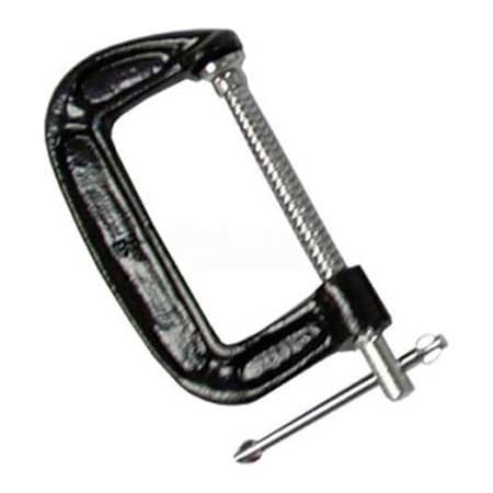 Integrated Supply Network K-Tool International Standard Adjustable C-Clamp, 0-3" Opening KTI-70183